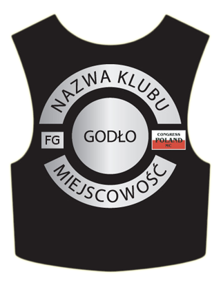 Umiejscowienie naszywki z "plecami"